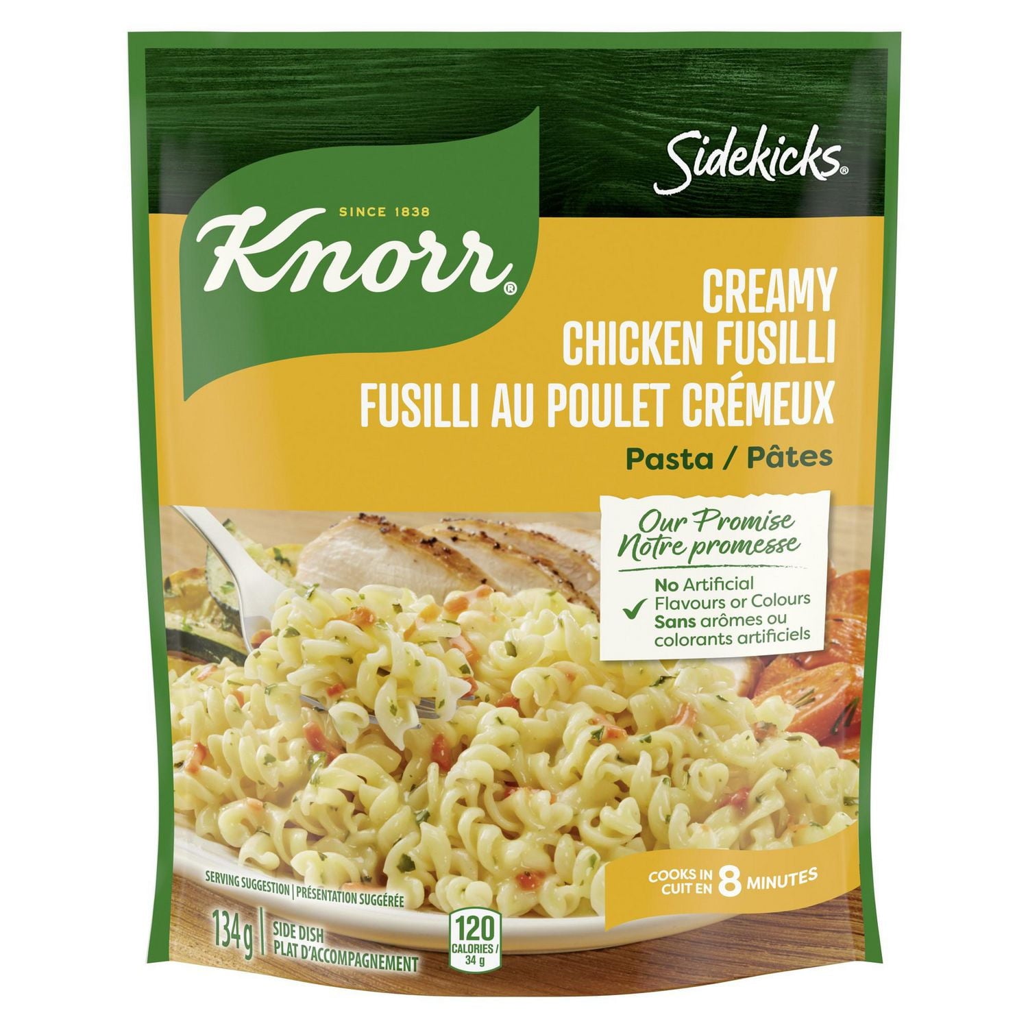 Knorr Sidekicks Creamy Chicken Pasta, 134g/4.7oz