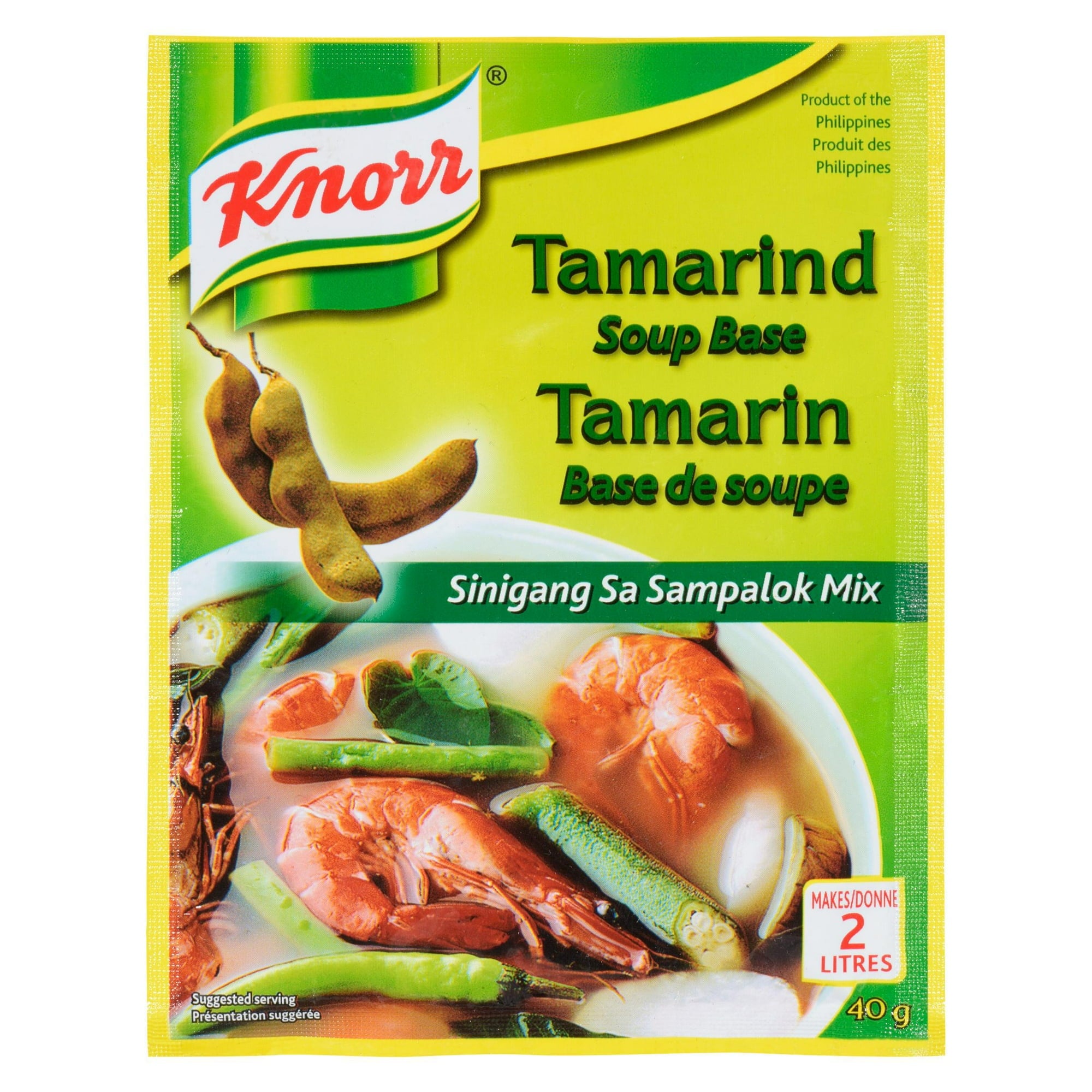 Knorr Tamarind Soup Base 24x40g (960g/33.9oz) Box Individual Pack