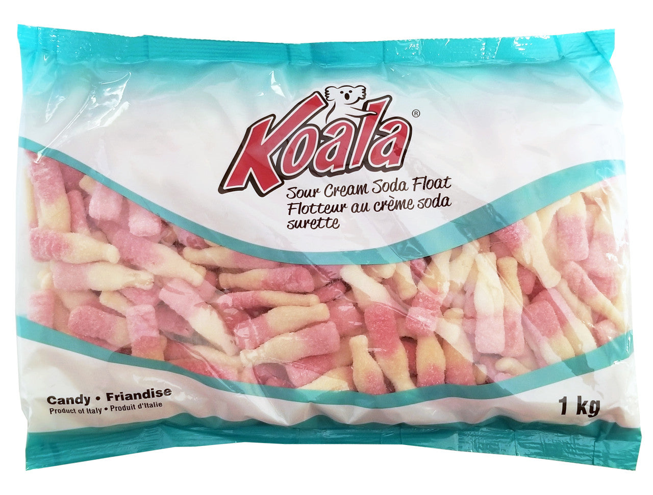 Koala Sour Cream Soda Float Candy, 1kg/2.2 lb., Bag {Imported from Canada}