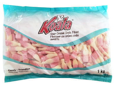 Koala Sour Cream Soda Float Candy, 1kg/2.2 lb., Bag {Imported from Canada}