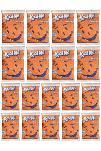 Kool-Aid Orange Powdered Drink Mix, 392g/13.8 oz., Pouches, 18 pk {Imported from Canada}