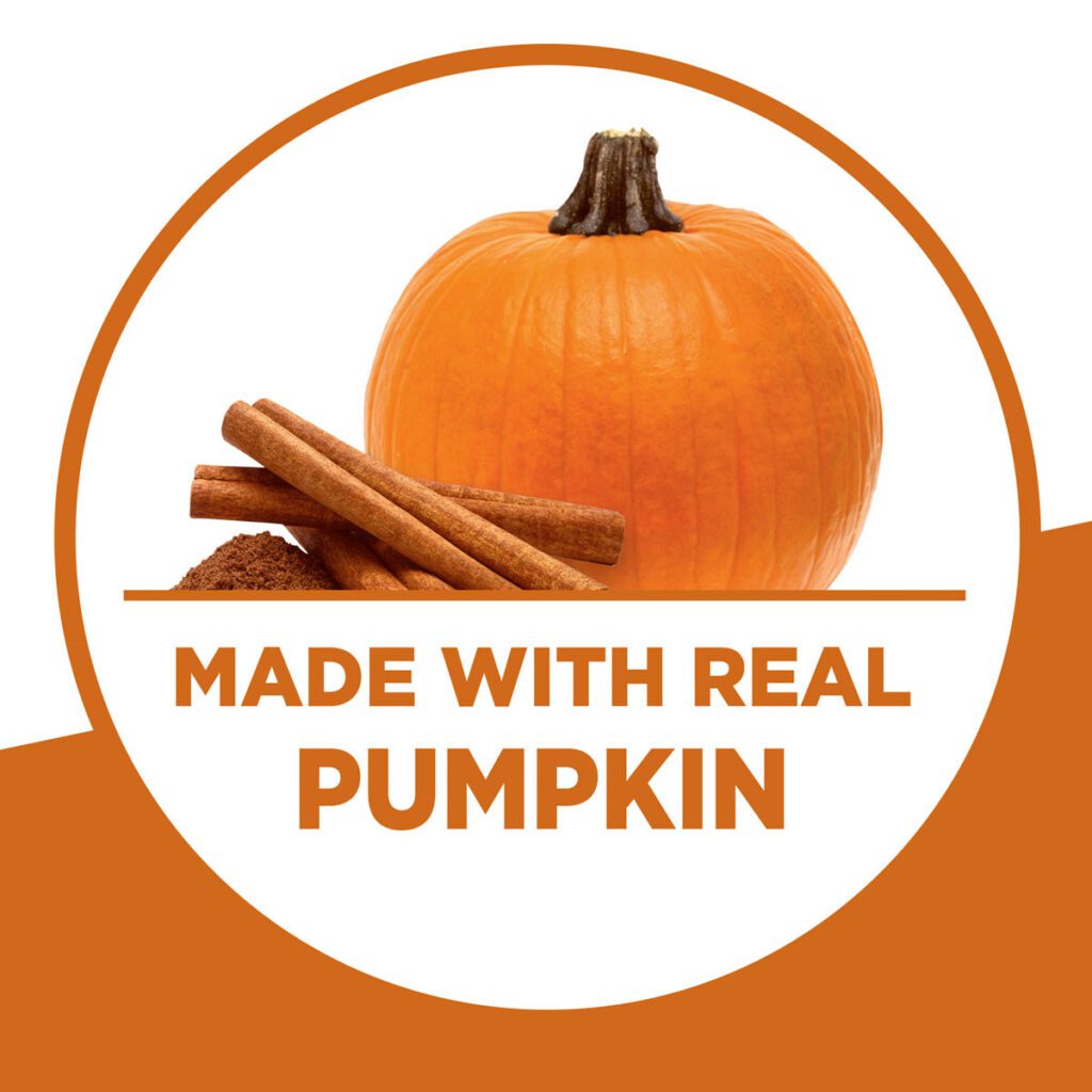 Krusteaz Pumpkin Spice Quick Bread Mix – 3 Bags per Box (1.27kg/2.8 lb) Made with real pumpkin