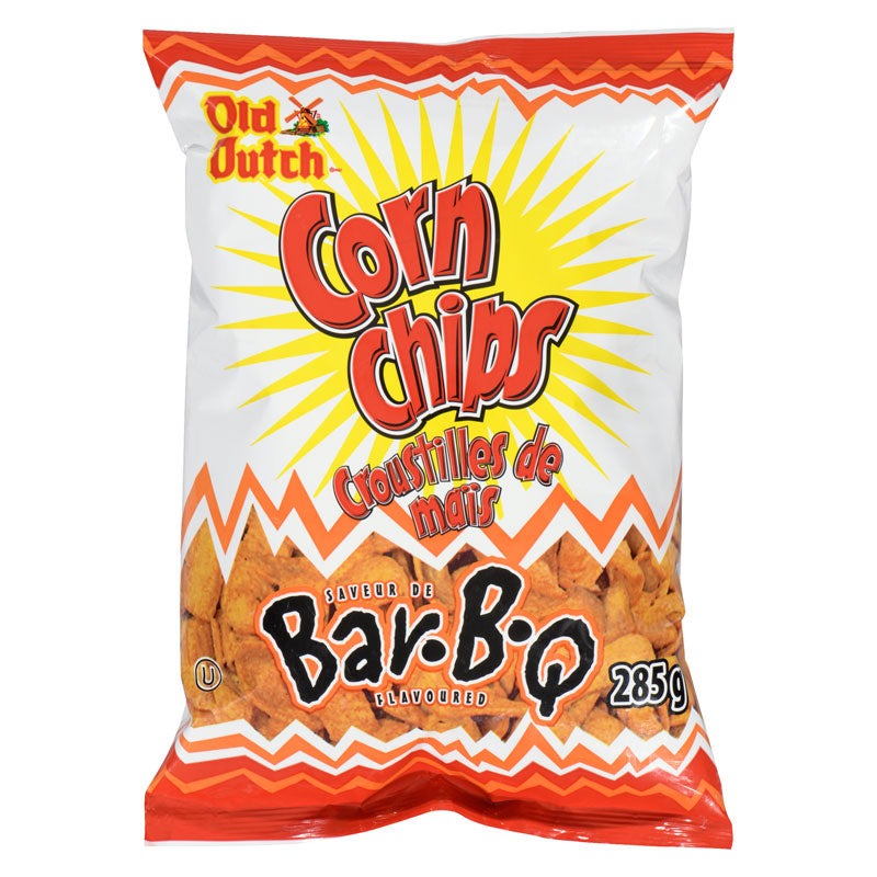 Old Dutch Corn Chips, Bar-B-Q Flavor, 285g/10 oz