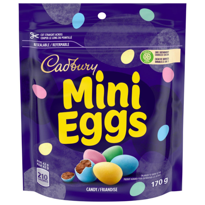 Cadbury Mini Easter Eggs (170g /6 oz., per pack) {Imported from Canada}
