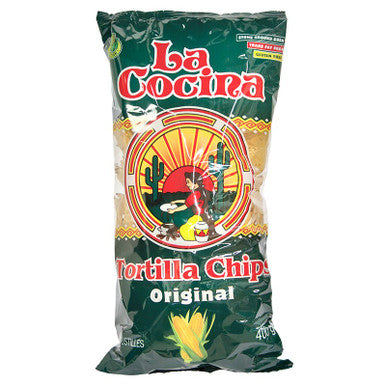 La Cocina Original Tortilla Chips, 400g/14 oz., Bag {Imported from Canada}