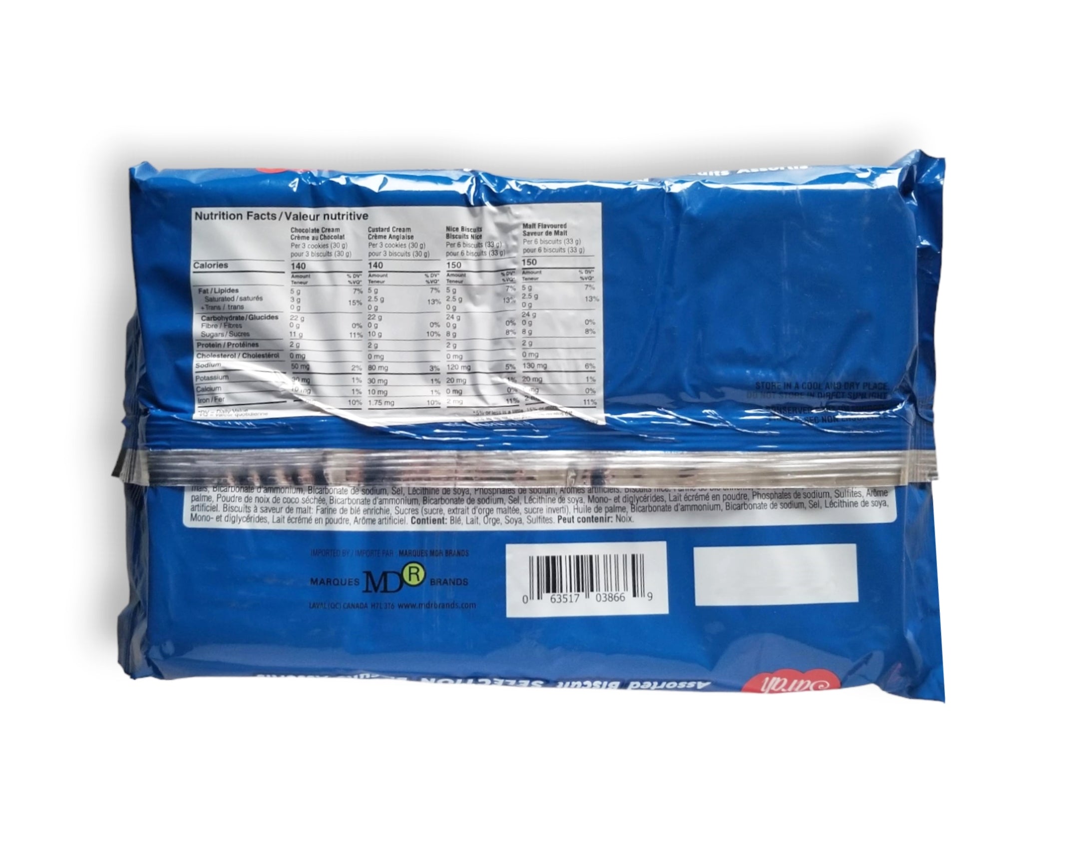 Lady Sarah Assorted Biscuit Selection, Family Pack, 400g/14 oz. Package