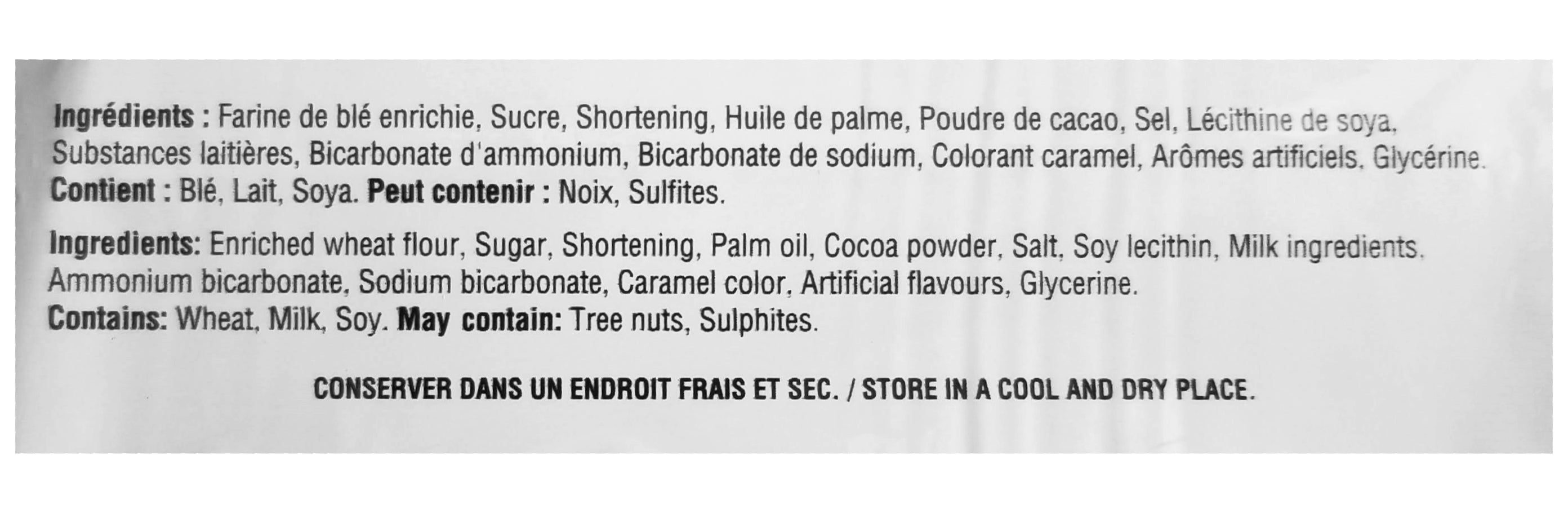 Lady Sarah Sandwich Creme Cookies, Chocolate Flavored, 300g/10.5 oz. Package