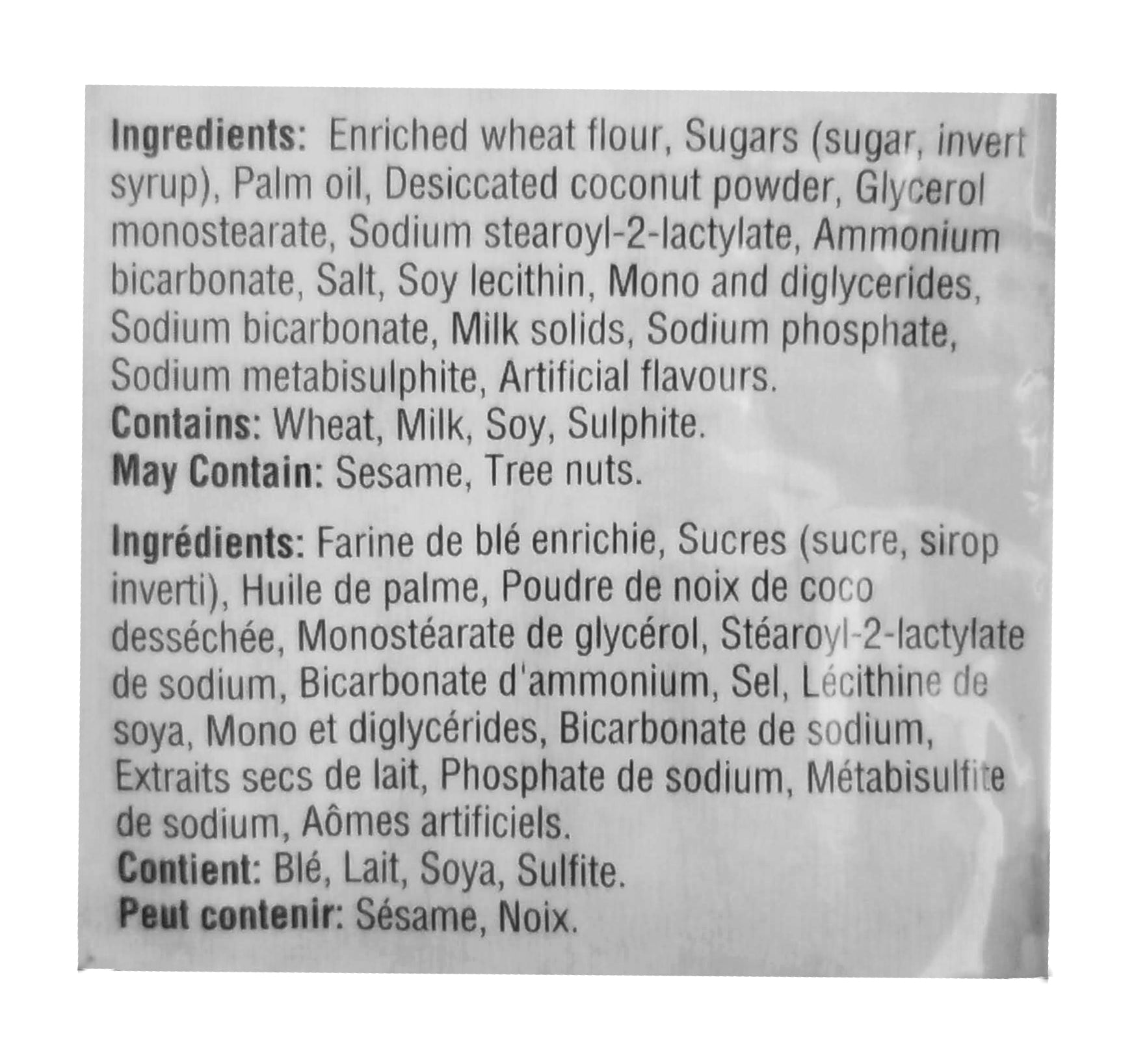 Lady Sarah Nice Sugar Sprinkled Coconut Cookies, 400g/14 oz