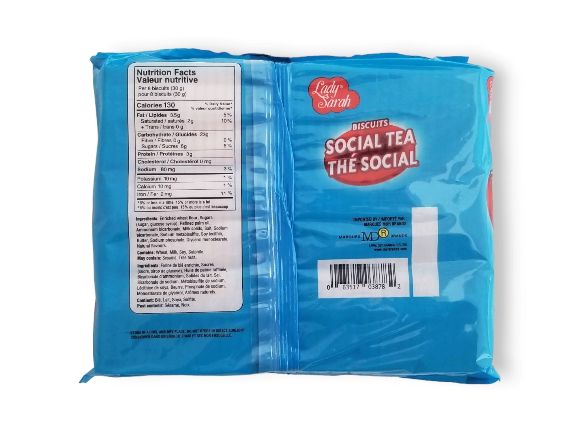 Lady Sarah Social Tea Biscuits, 400g/14 oz