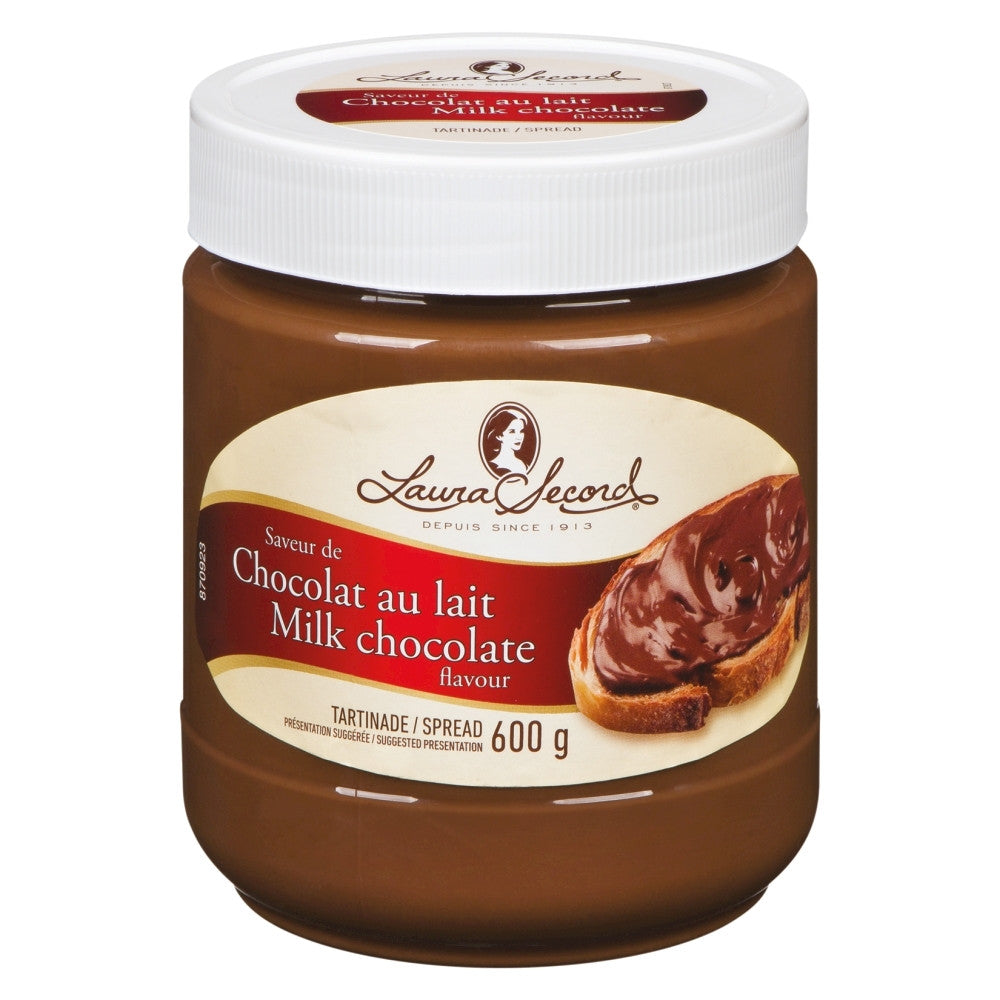 Laura Secord Milk Chocolate Spread, 600g/21 oz. Jar