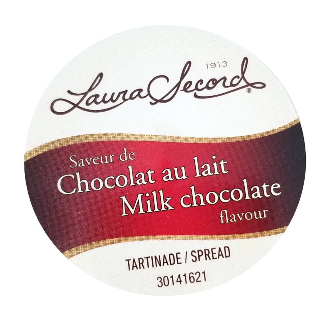Laura Secord Milk Chocolate Spread, 600g/21 oz. Jar Lid Cover