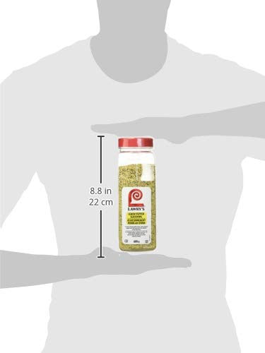Lawry's, Lemon Pepper Seasoning, 600g/1.3lbs Bottle Size