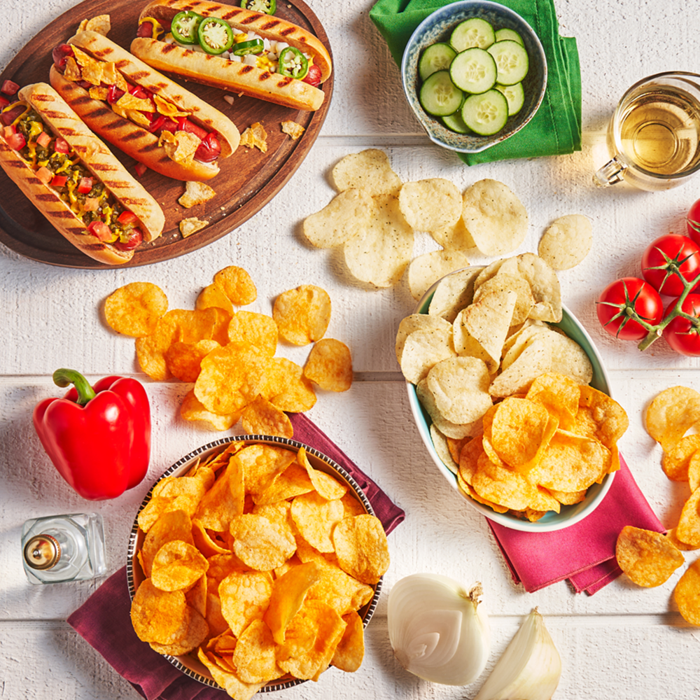 Lay's Chicken and Tomato Potato Chips 165g/6 oz