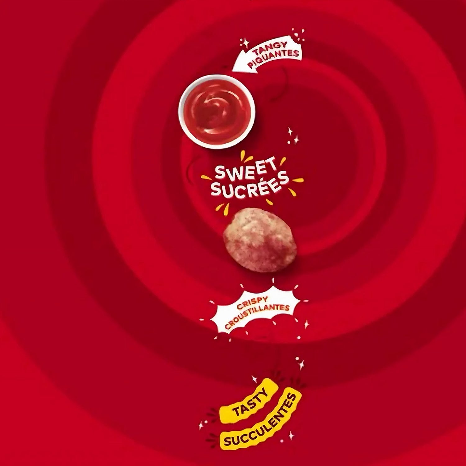 Lay's Ketchup Chips 40g bag – tasty label detail