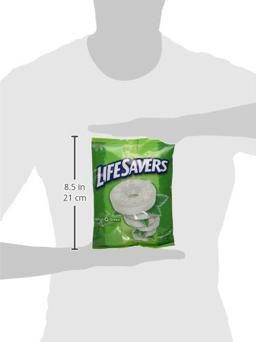 Life Savers Wint-O-Green, Peg Bag, 150g/5.3oz. Bag Size