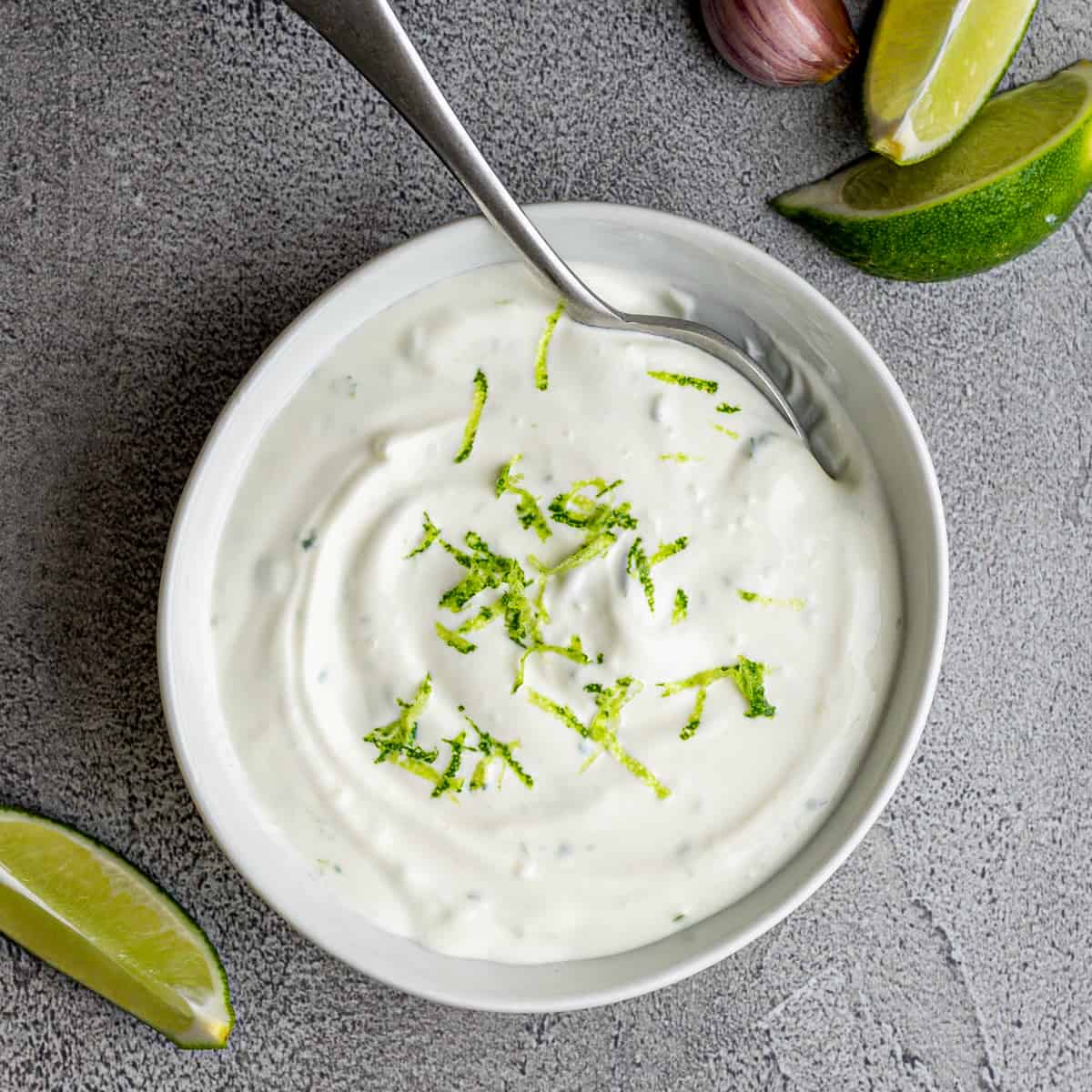Great Value Sour Cream & Lime Crema Sauce, 250g/8.8 oz