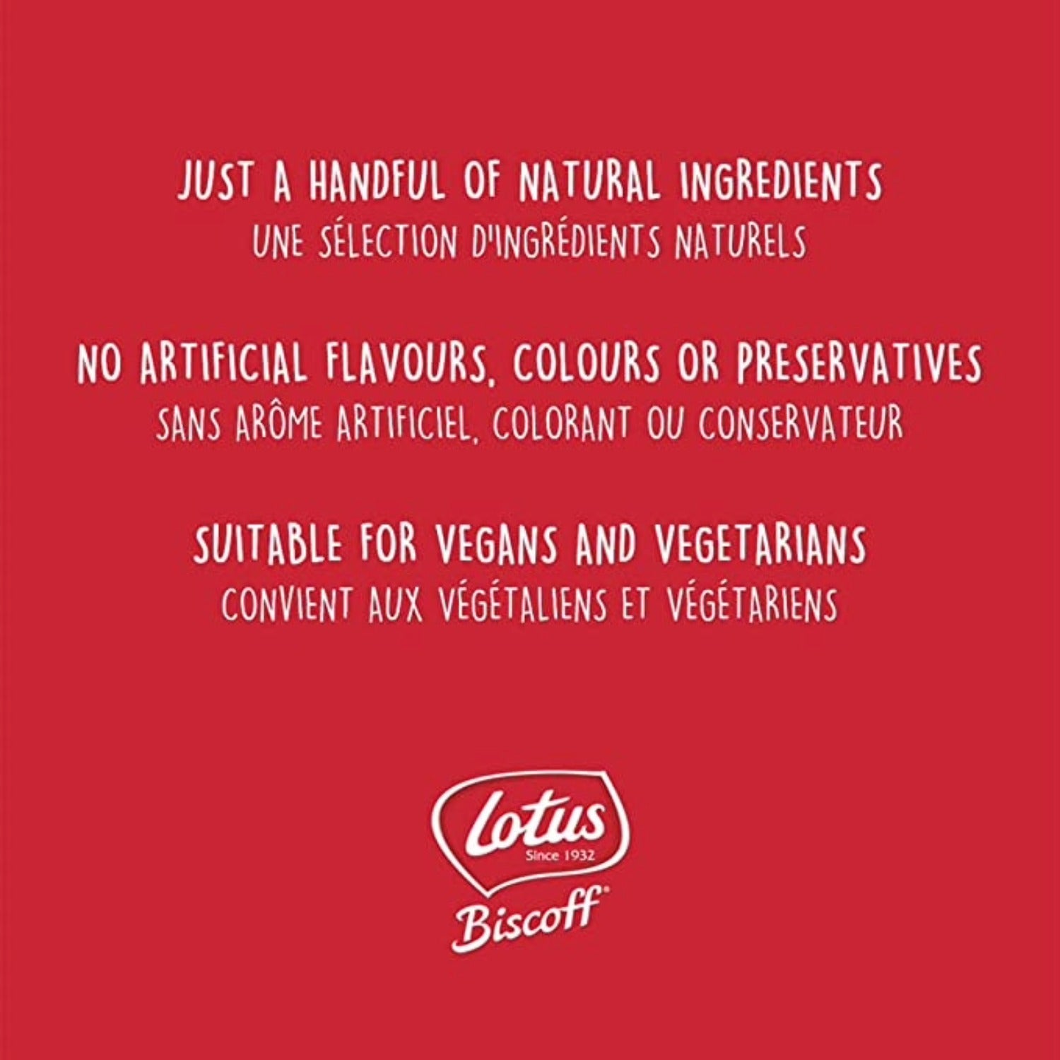 Lotus Biscoff Caramelized Cookies 250 g food specifications detail