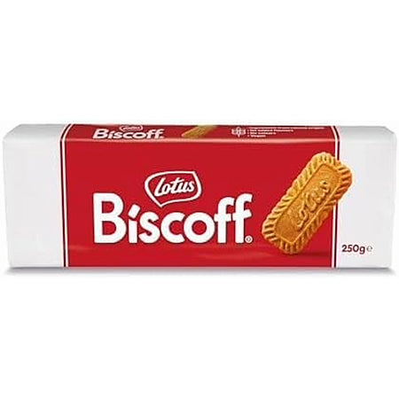 Lotus Biscoff Caramelized Cookies 250 g front of pack
