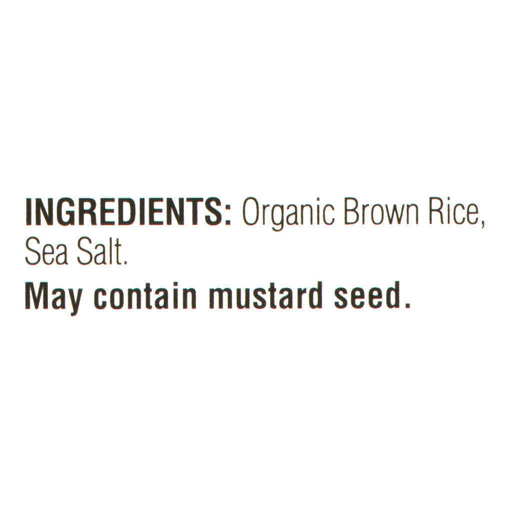 Lundberg Original Brown Rice Thin Stackers, (24ct) 167g/5.8 oz {Imported from Canada}