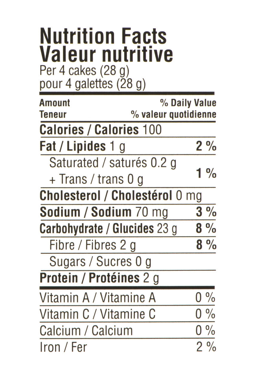 Lundberg Original Brown Rice Thin Stackers, (24ct) 167g/5.8 oz {Imported from Canada}