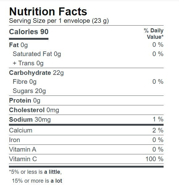 Lynch Original Hot Apple Cider Drink Mix, 23g/0.8 oz., 10 packets {Imported from Canada}