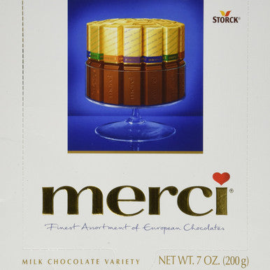 MERCI Assorted Milk Chocolates Box Cover