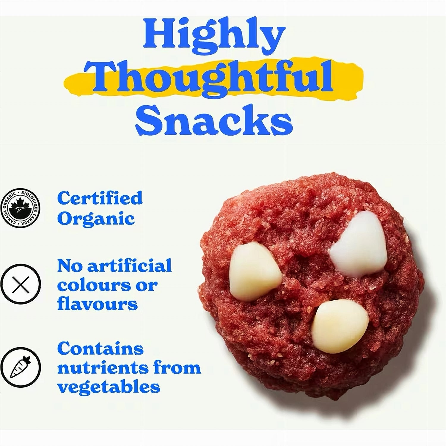 Made Good Organic Red Velvet Cookie Bites snack pack – Highly Thoughtful certified organic allergen-free