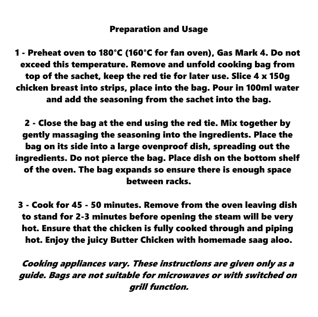 Maggi So Juicy Butter Chicken Seasoning, 46g/1.6 oz., {Imported from Canada}