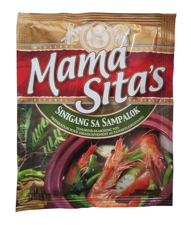 Mama Sita's Sinigang sa Sampalok Tamarind Seasoning Mix, 50g/1.76 oz., {Imported from Canada}
