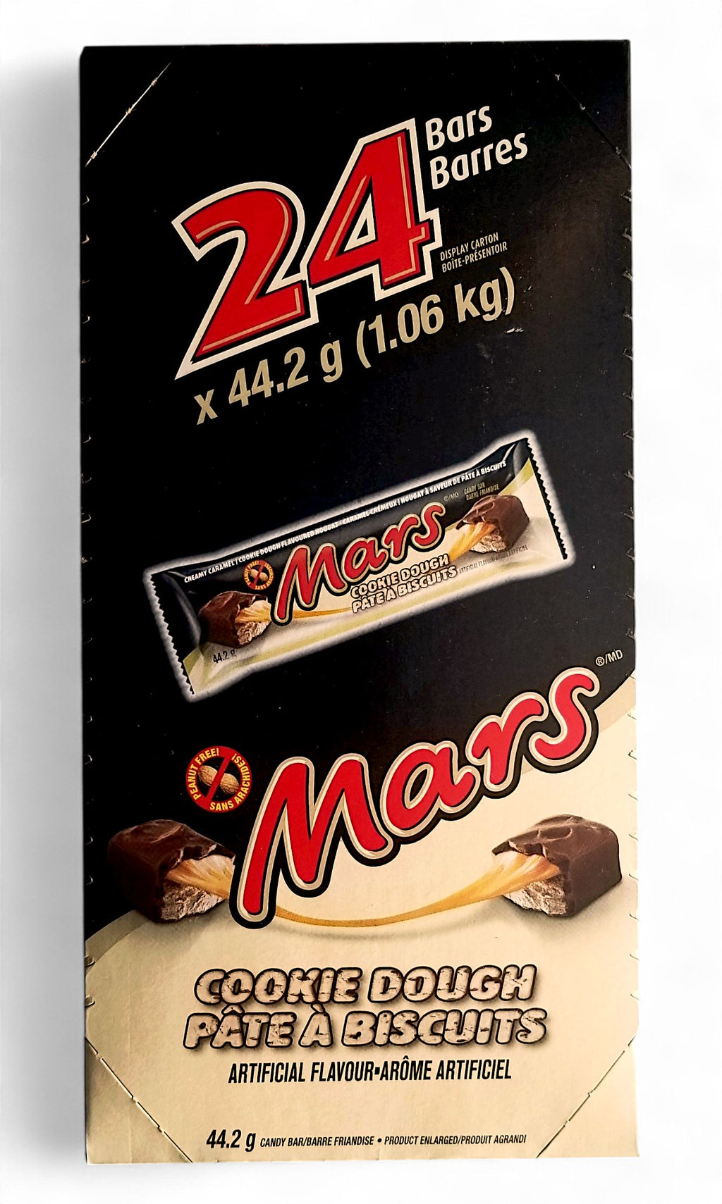 Mars Cookie Dough Chocolate Bars - 24 Pack (44.2g per bar) - Box