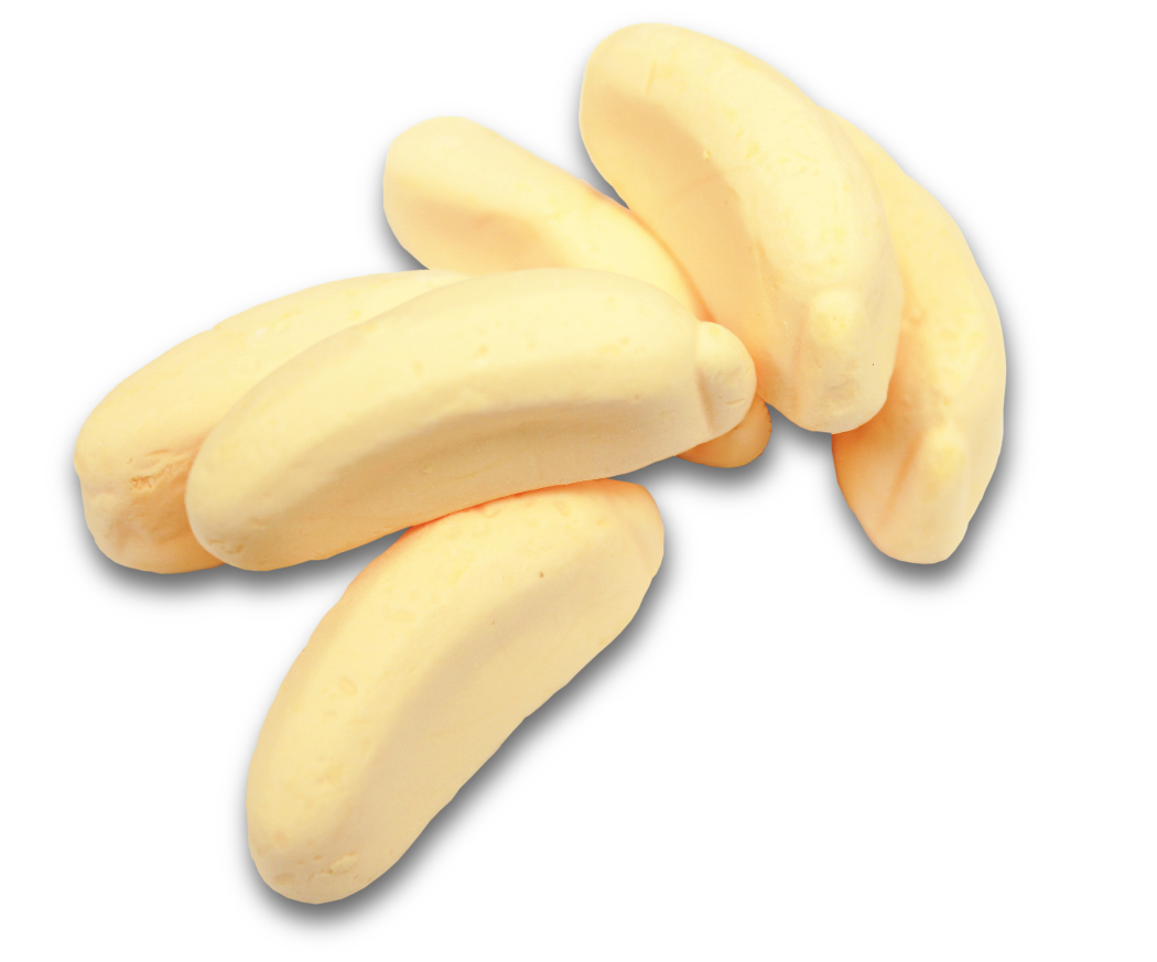 McCormicks Marshmallow Bananas, 250 Count {Imported from Canada}