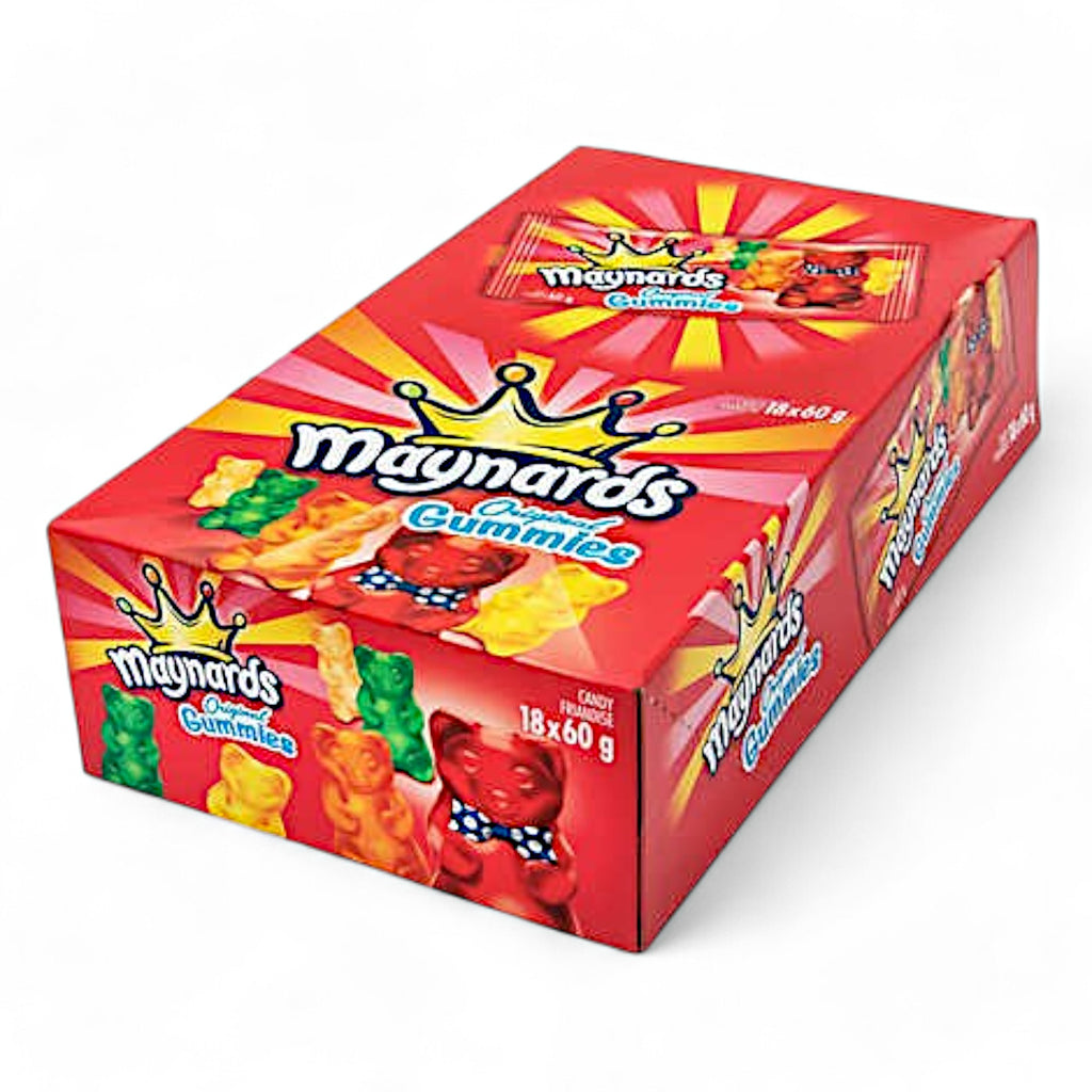 Maynard's Original Gummies - 18 Pack (60g / 2.1oz per pack) - Box