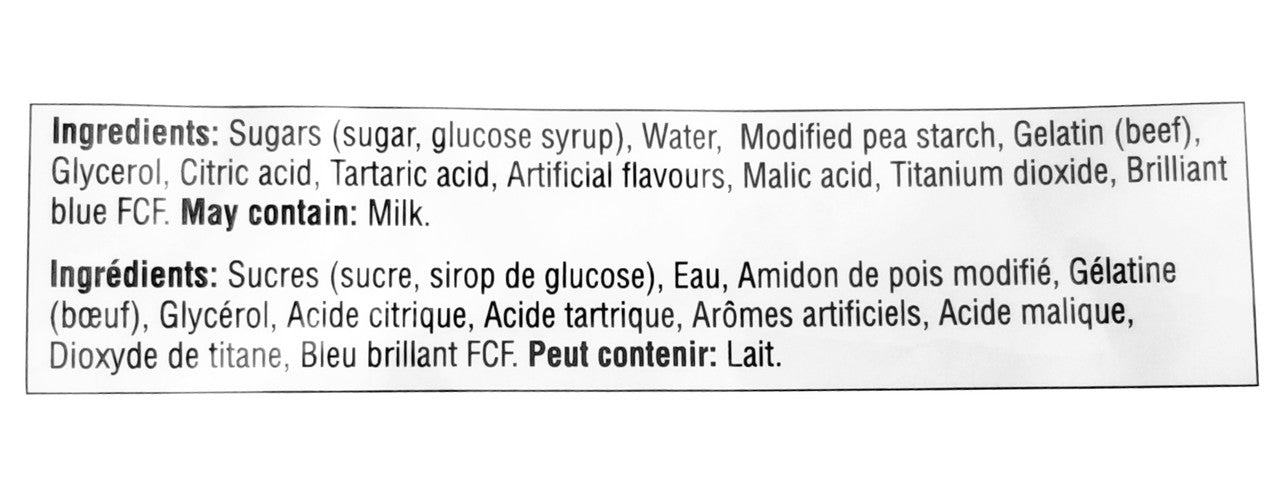 Sour Sharks Gummy Candy, 1kg/2.2 lbs. Bulk Bag {Imported from Canada}