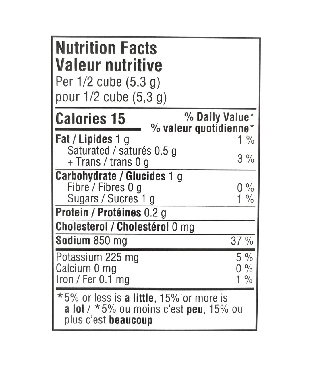 McCormick Gourmet All-Vegetable Bouillon Cubes, 10 Cubes, Beef Style Flavor, 105g/3.7 oz., Box {Imported from Canada}