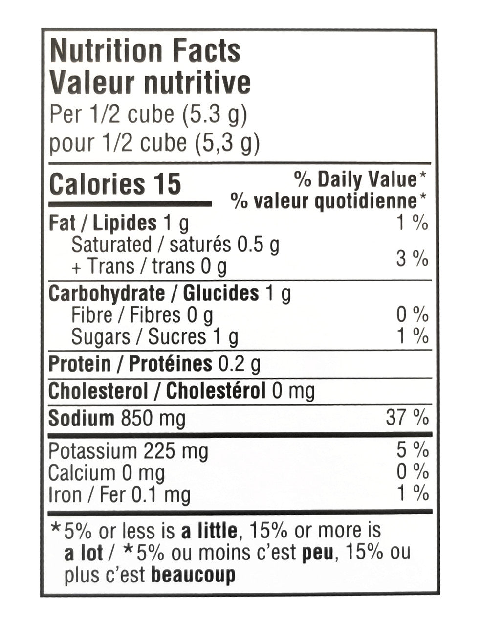 McCormick Gourmet All-Vegetable Bouillon Cubes, 10 Cubes, Chicken Style Flavor, 105g/3.7 oz., Box {Imported from Canada}