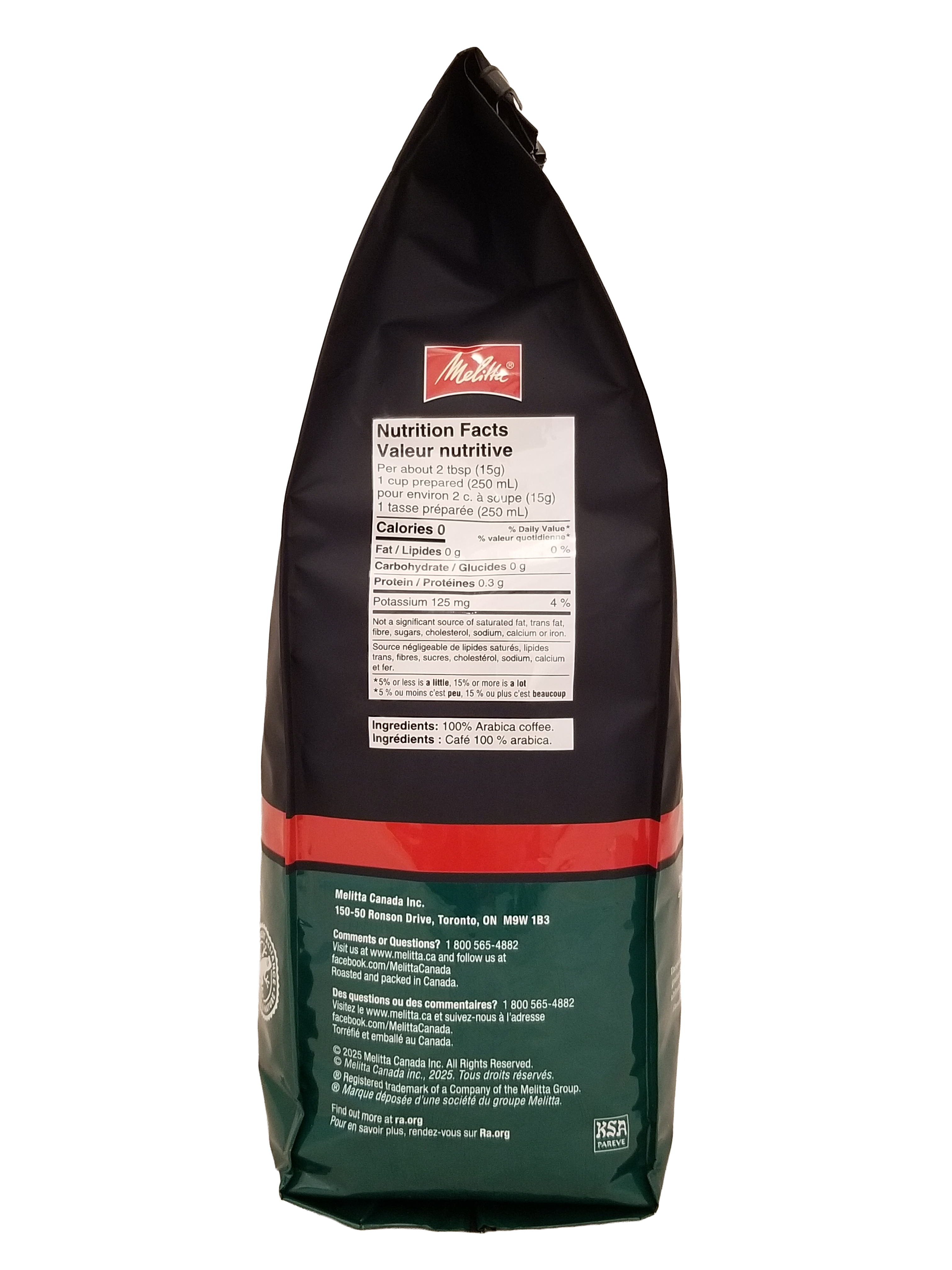 Melitta 100% Colombian Altura Blend Whole Bean Coffee - 907g/32 oz