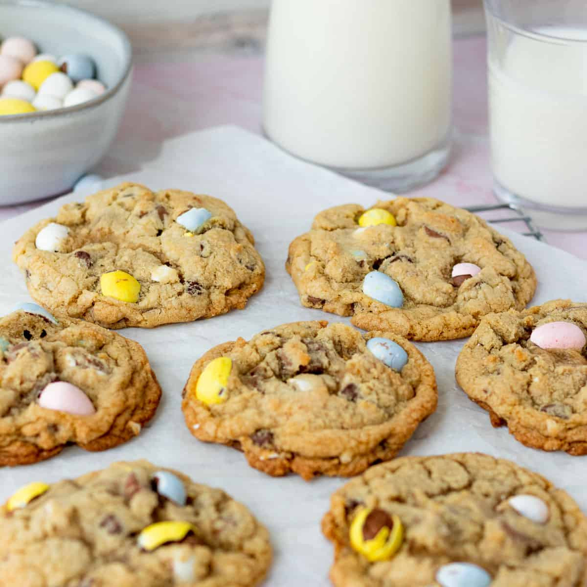 The Happy Bakers Co. Cookie Mix with Easter Egg Chunks, 1.5kg/3.3 lbs., {Imported from Canada}