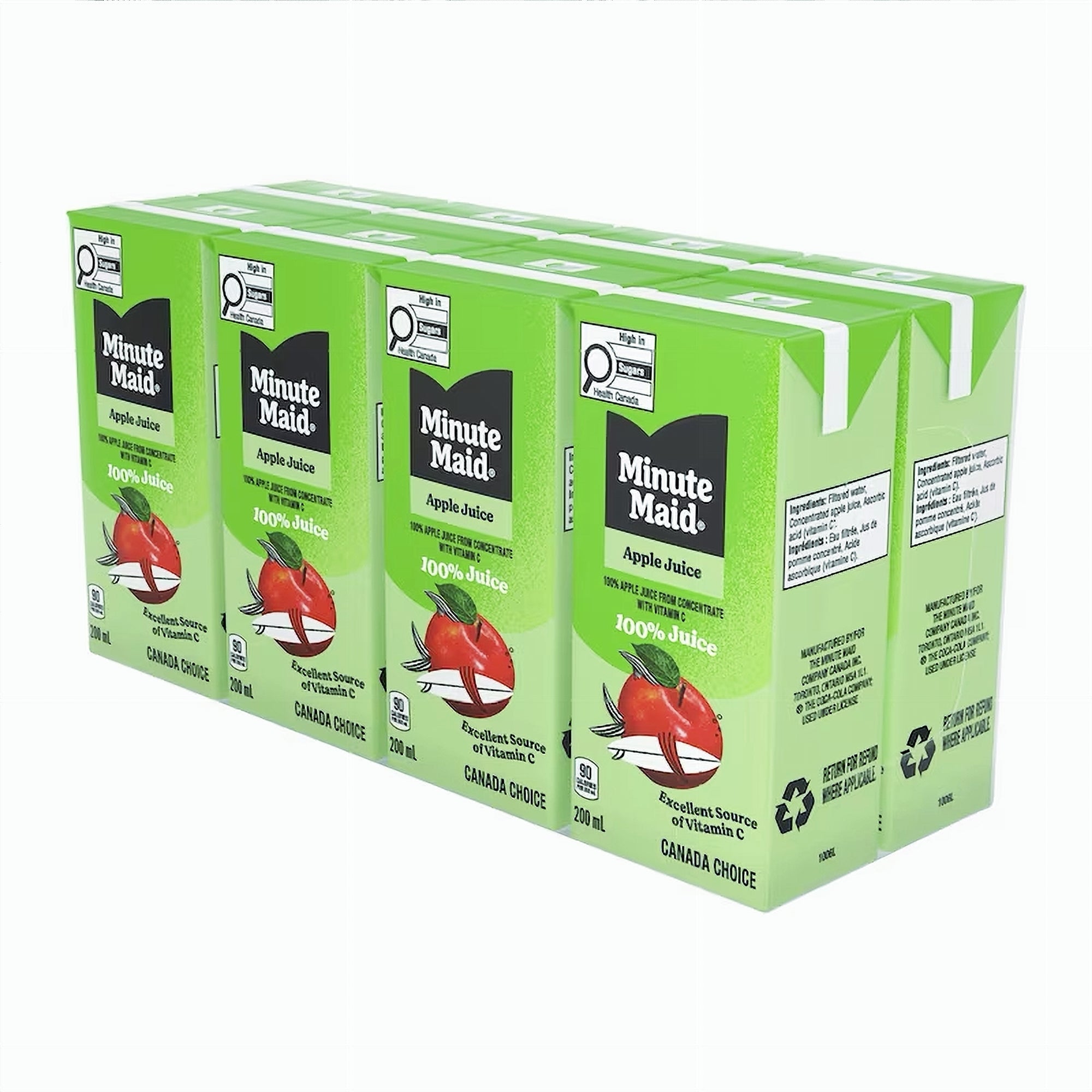 Minute Maid Apple Juice Boxes 8-Pack — second angle view