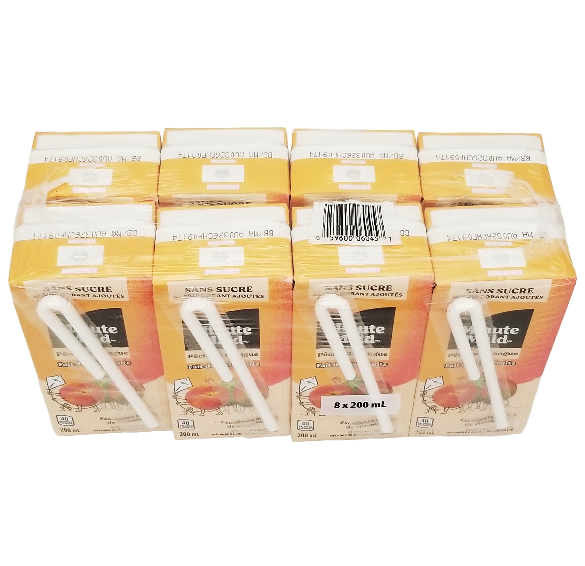 Minute Maid Peach Mango Juice Box barcode GTIN 059600060457
