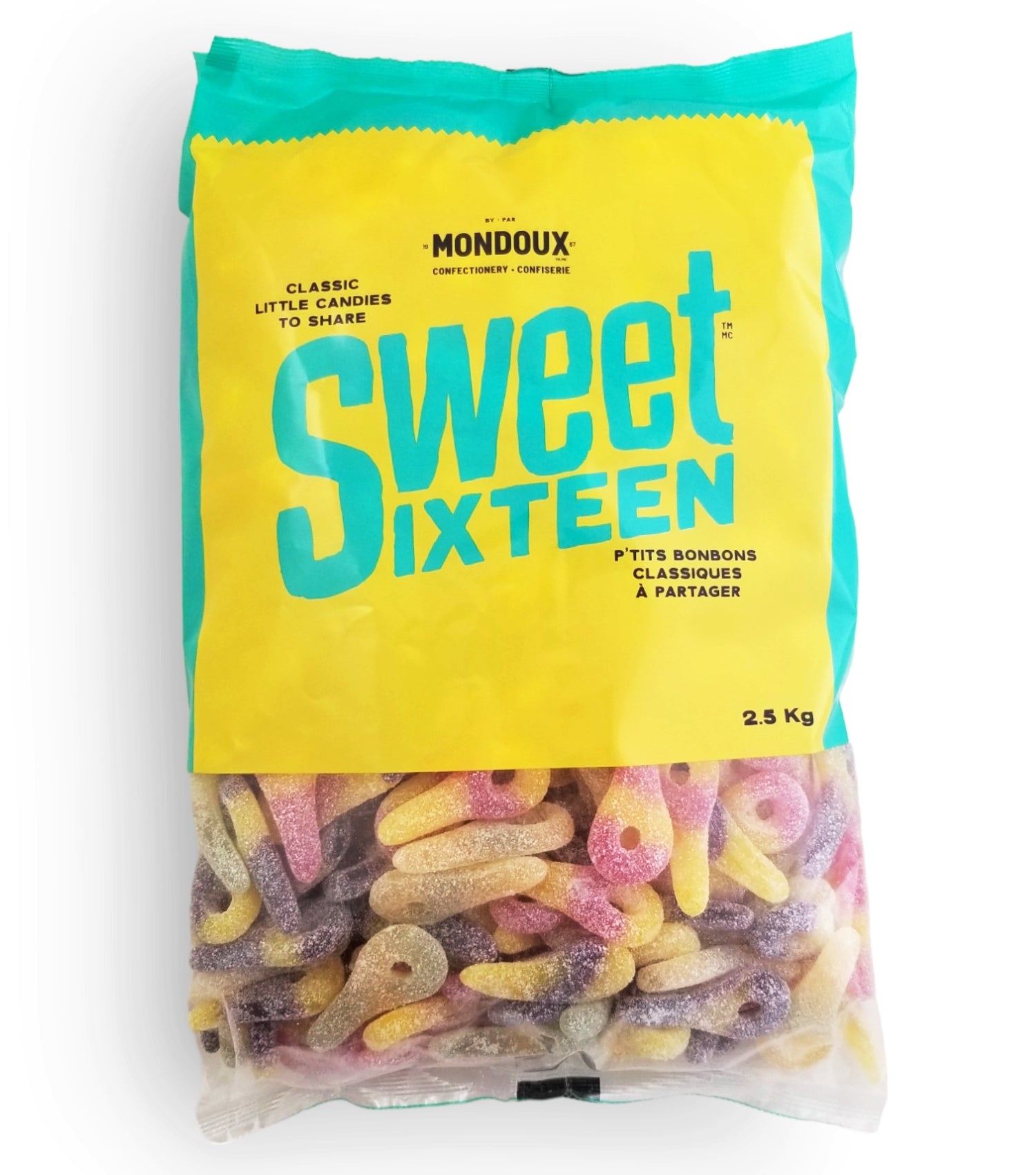 Mondoux Sweet Sixteen Sour Soothers, 2.5kg/5.5 lbs. Bulk Bag