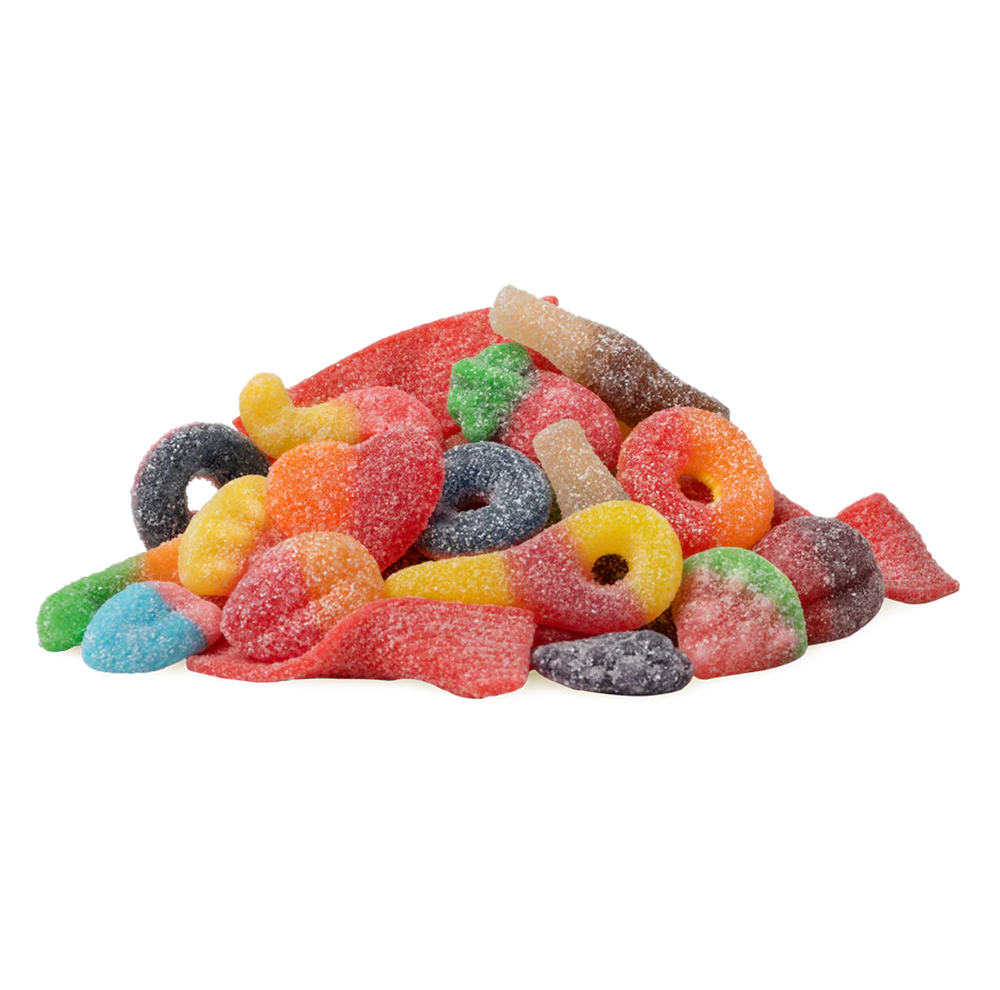 Mondoux Sweet Sixteen Sweet and Sour Classic Little Candies Mix, 675g/1.5 lbs. Pail