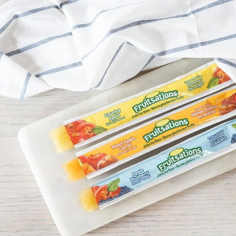 Mott's Fruitsations Juice Ice Bars, Fruit Flavors, 32 x 40ml, 1.28L/43 fl. oz