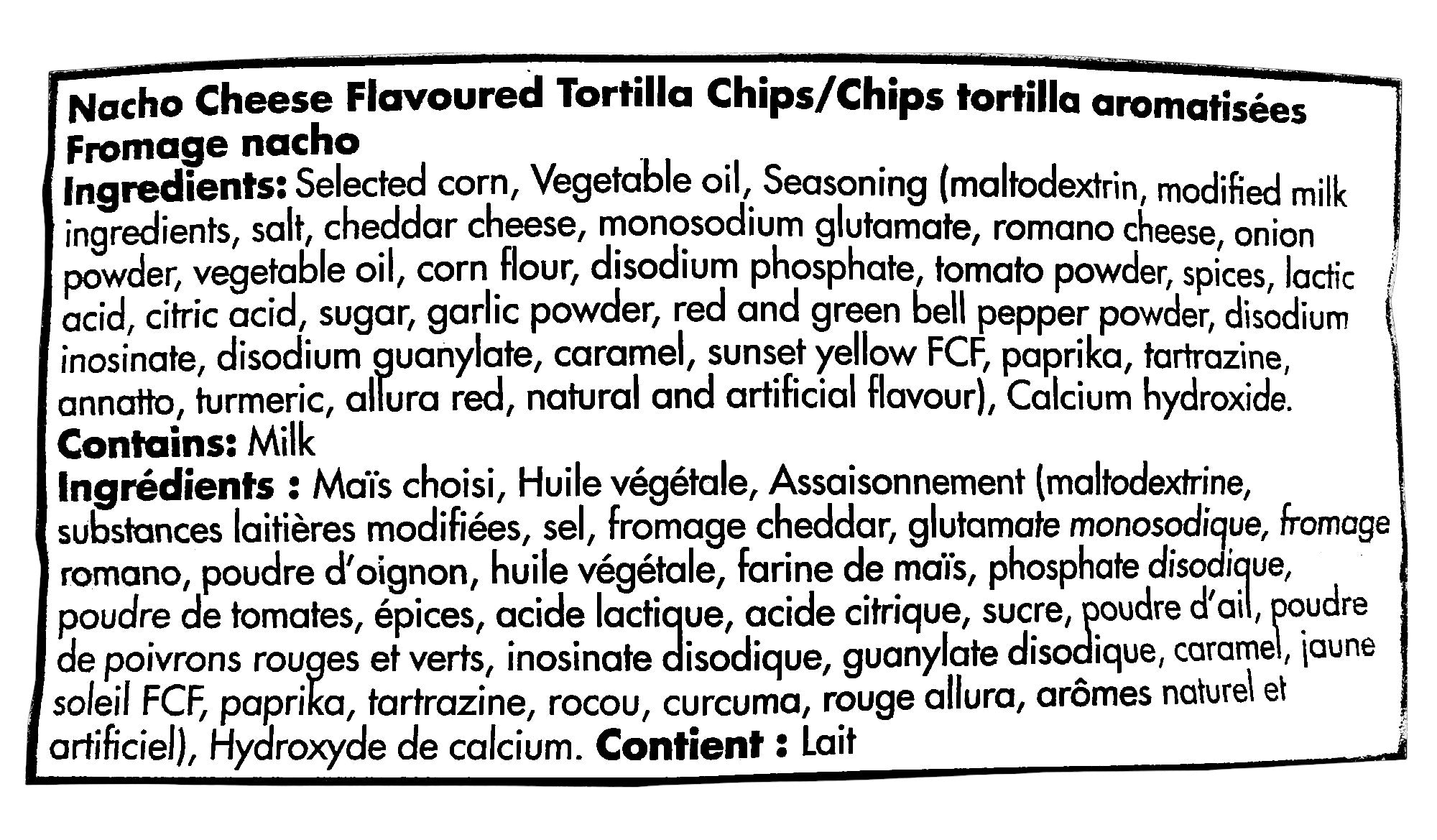 Munchies Original Snack Mix, Doritos, Cheetos, Sun Chips & Rold Gold, 1.1kg/2.4 lb., Cheetos Cheese flavored Snacks ingredients