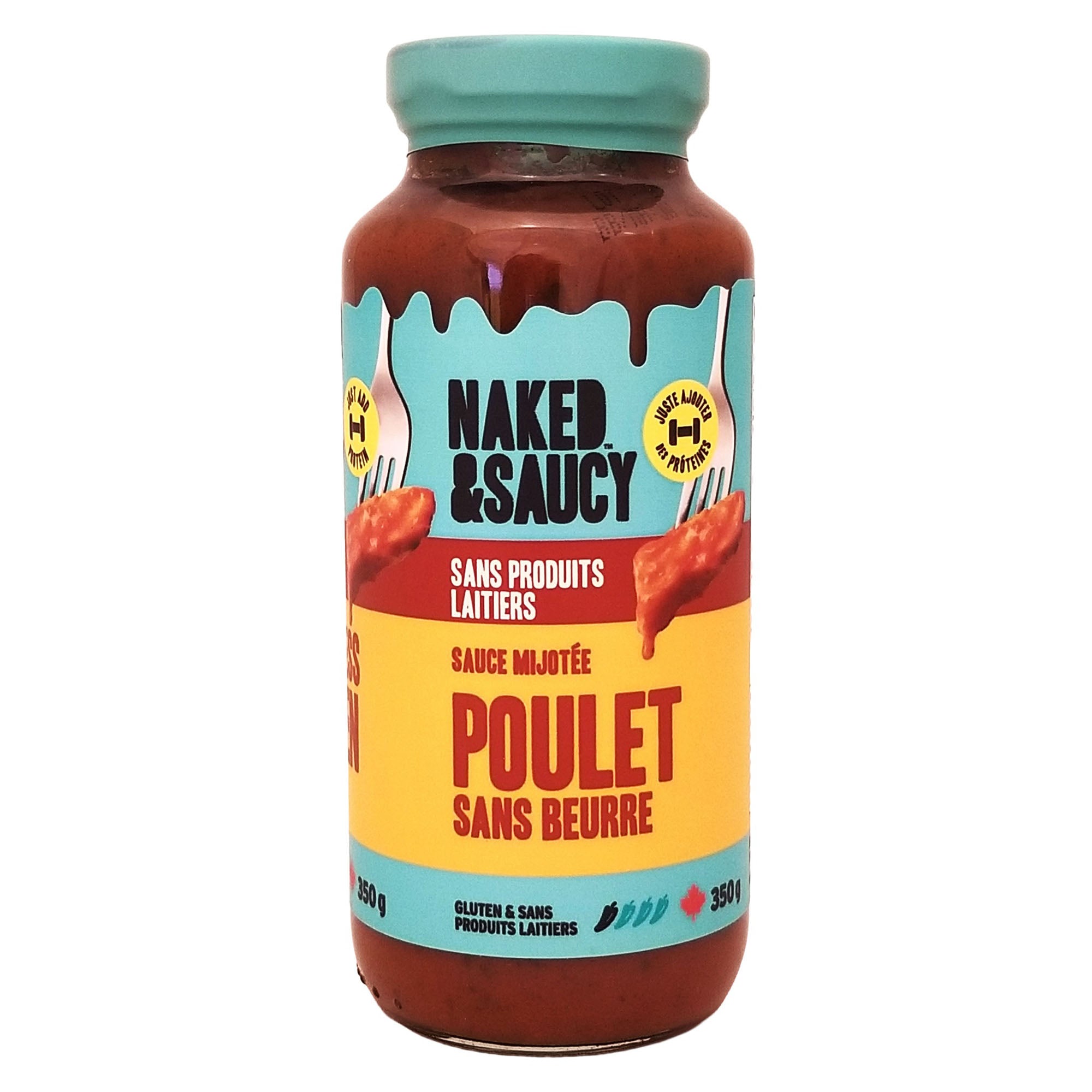 Naked & Saucy Butterless Chicken Simmer Sauce 350 g (12.3 oz)