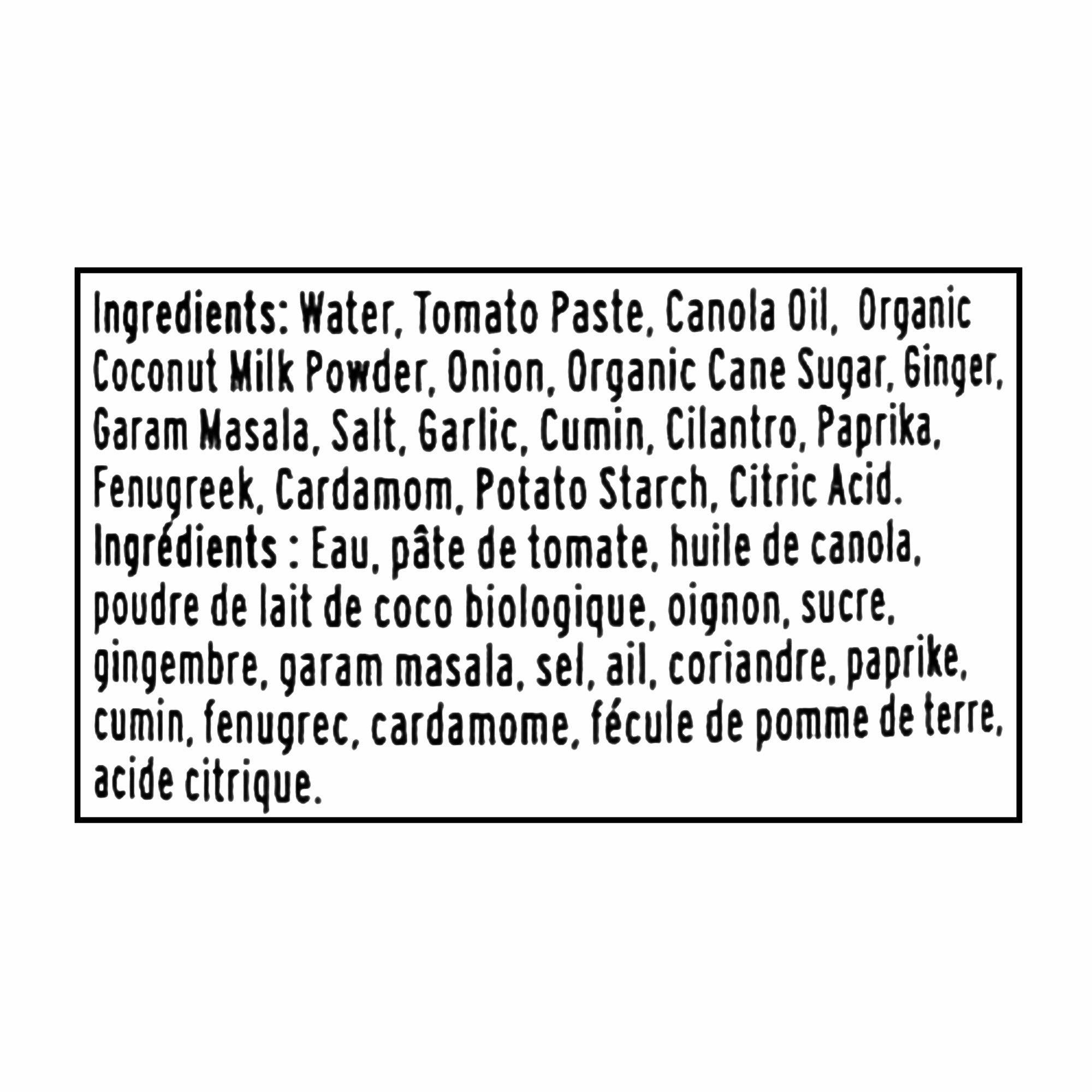 Naked & Saucy Butterless Chicken Simmer Sauce 350 g (12.3 oz)
