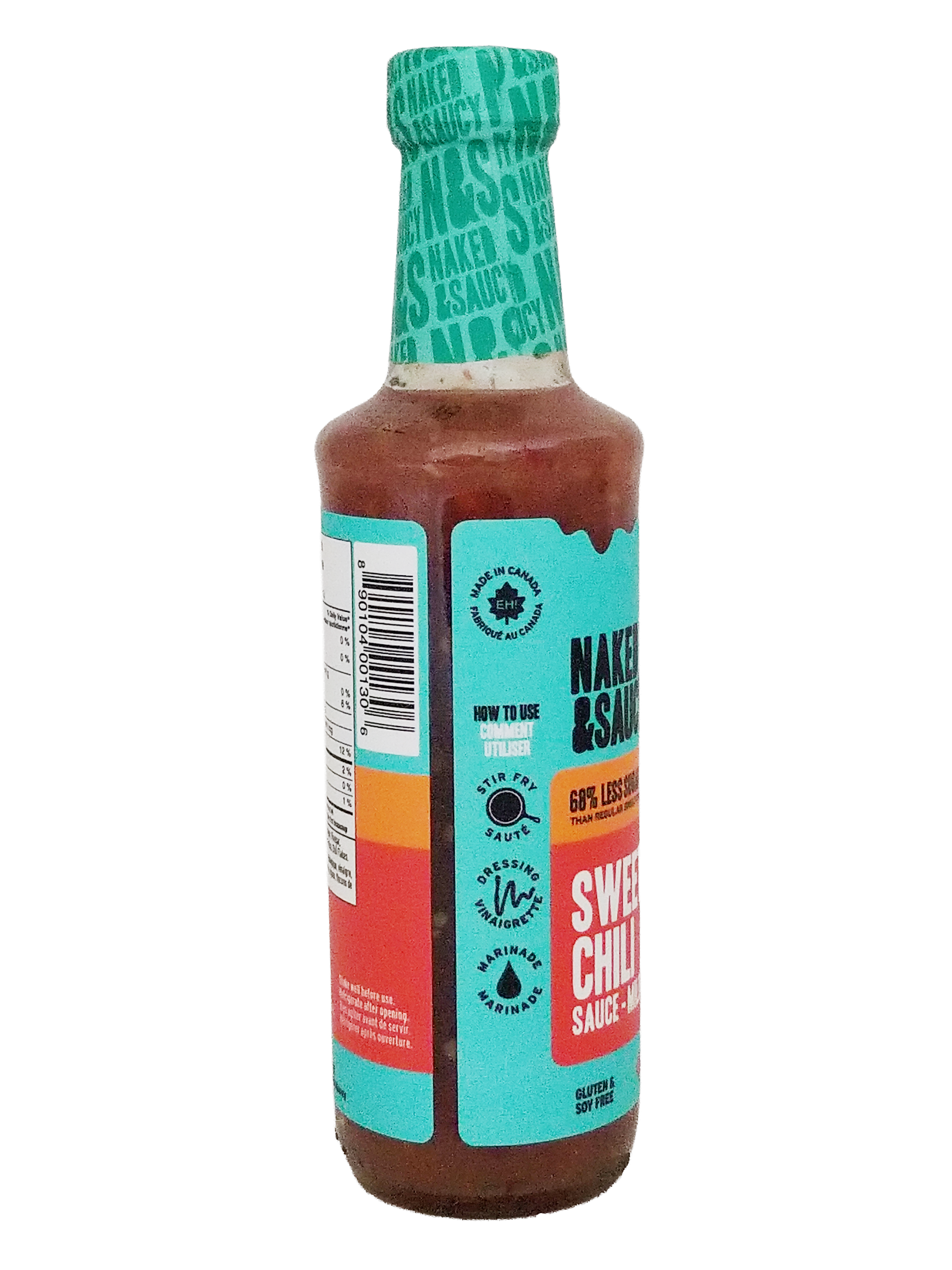 Naked & Saucy Sweet Chili Sauce - Mild, 296ml/10.4 fl oz