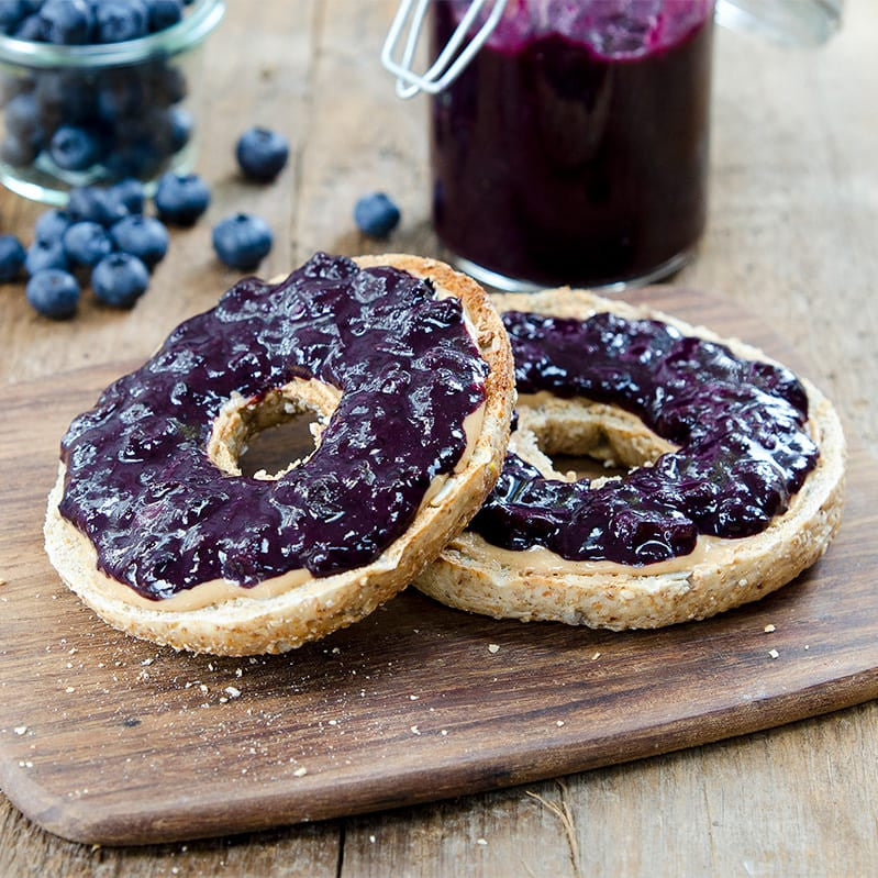 Danish Selection Wild Blueberry Fruit Spread, 316mL/11 oz., Jar {Imported from Canada}