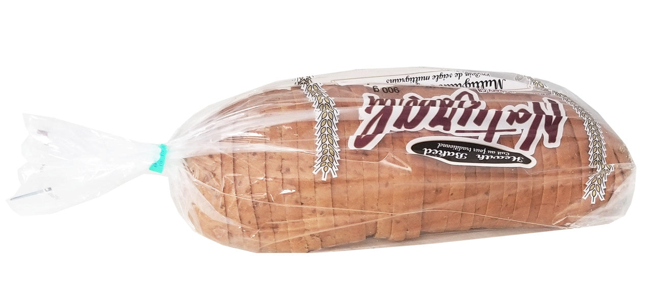 Natural Bakery Multigrain Rye Bread, 900g/31.7 oz., Single Loaf, Slice