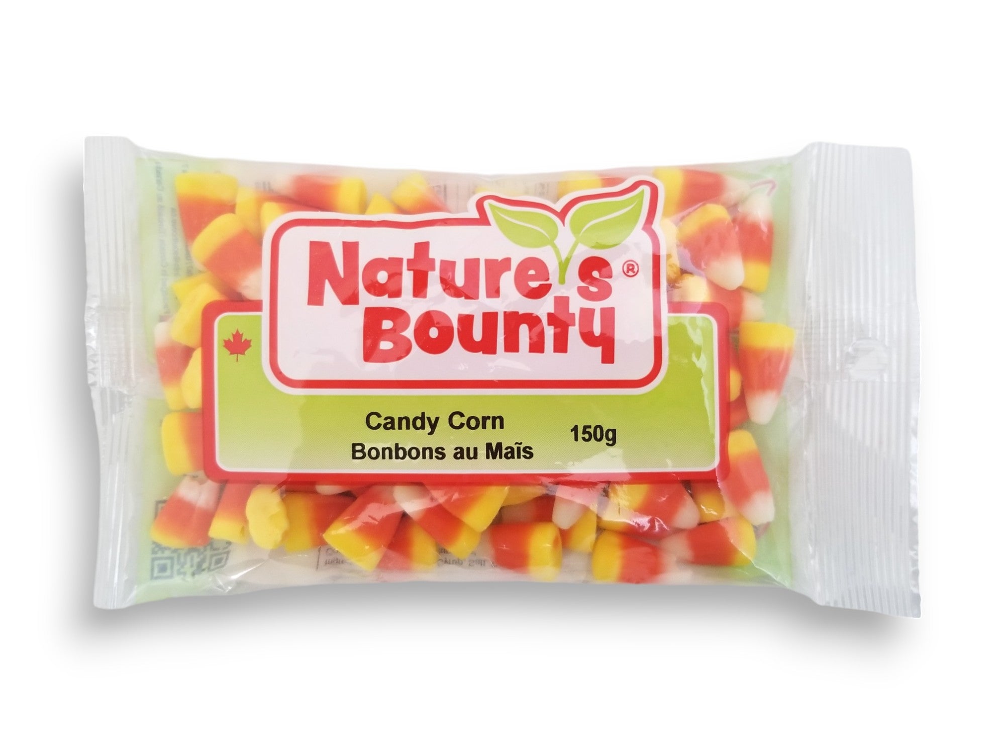 Front bag of Nature's Bounty Candy Corn, 150g/5.3 oz