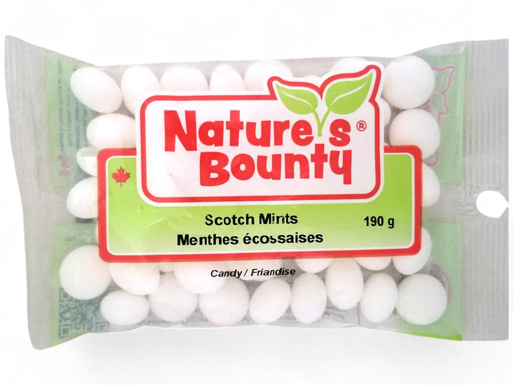 Nature's Bounty Scotch Mints Candy, 190g/7oz Bag - Front